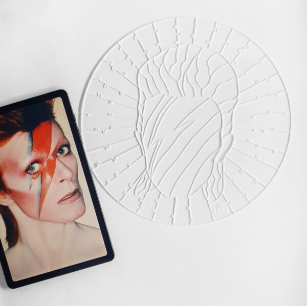 Quebra-cabeça transparente Bowie 72 peças - Image 3