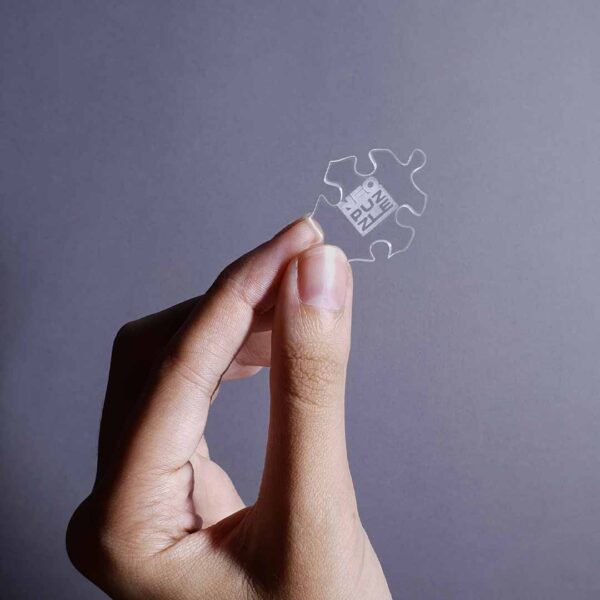 Quebra-cabeça transparente Hexágono 91 peças - Image 3