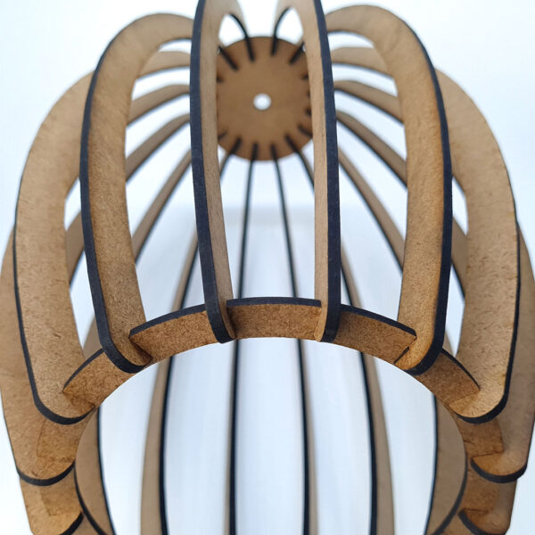 Luminária de teto pendente Costela Oval - Image 3