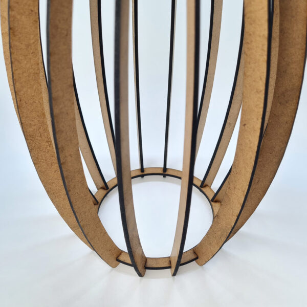 Luminária de teto pendente Costela Oval - Image 4