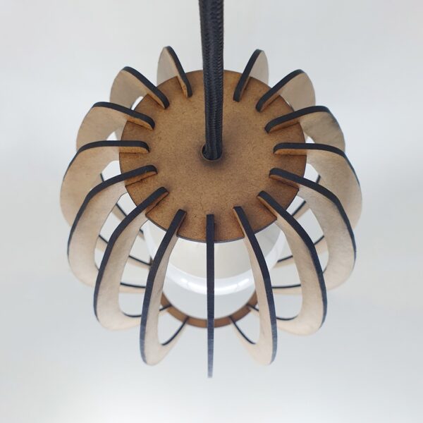 Luminária de teto pendente Costela Oval - Image 2