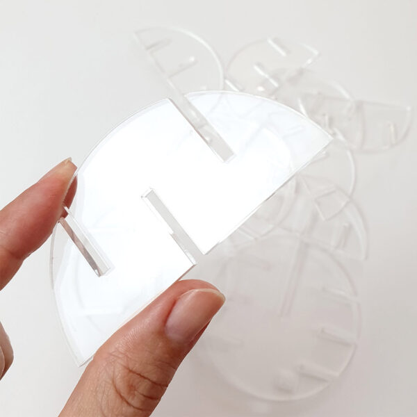 Quebra-cabeça transparente tridimensional Esfera 12 peças - Image 2