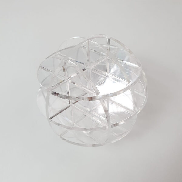 Quebra-cabeça transparente tridimensional Esfera 12 peças - Image 4
