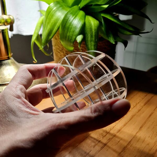 Quebra-cabeça transparente tridimensional Esfera 12 peças - Image 7